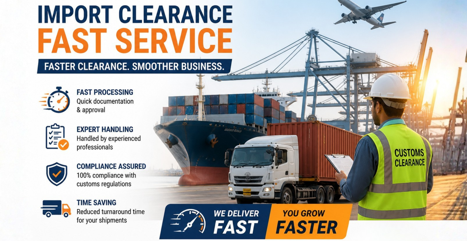 Fast Import Clearance Service India Expedited Customs